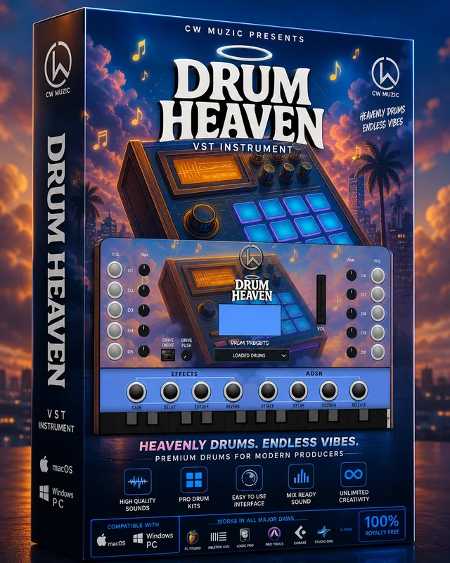 DRUM HEAVEN VST instrument