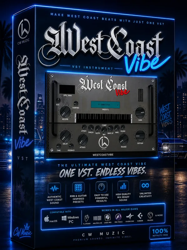 WEST COAST VIBE VST instrument